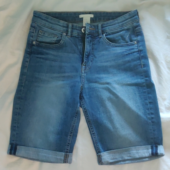 H&M denim Bermuda shorts - Picture 1 of 4